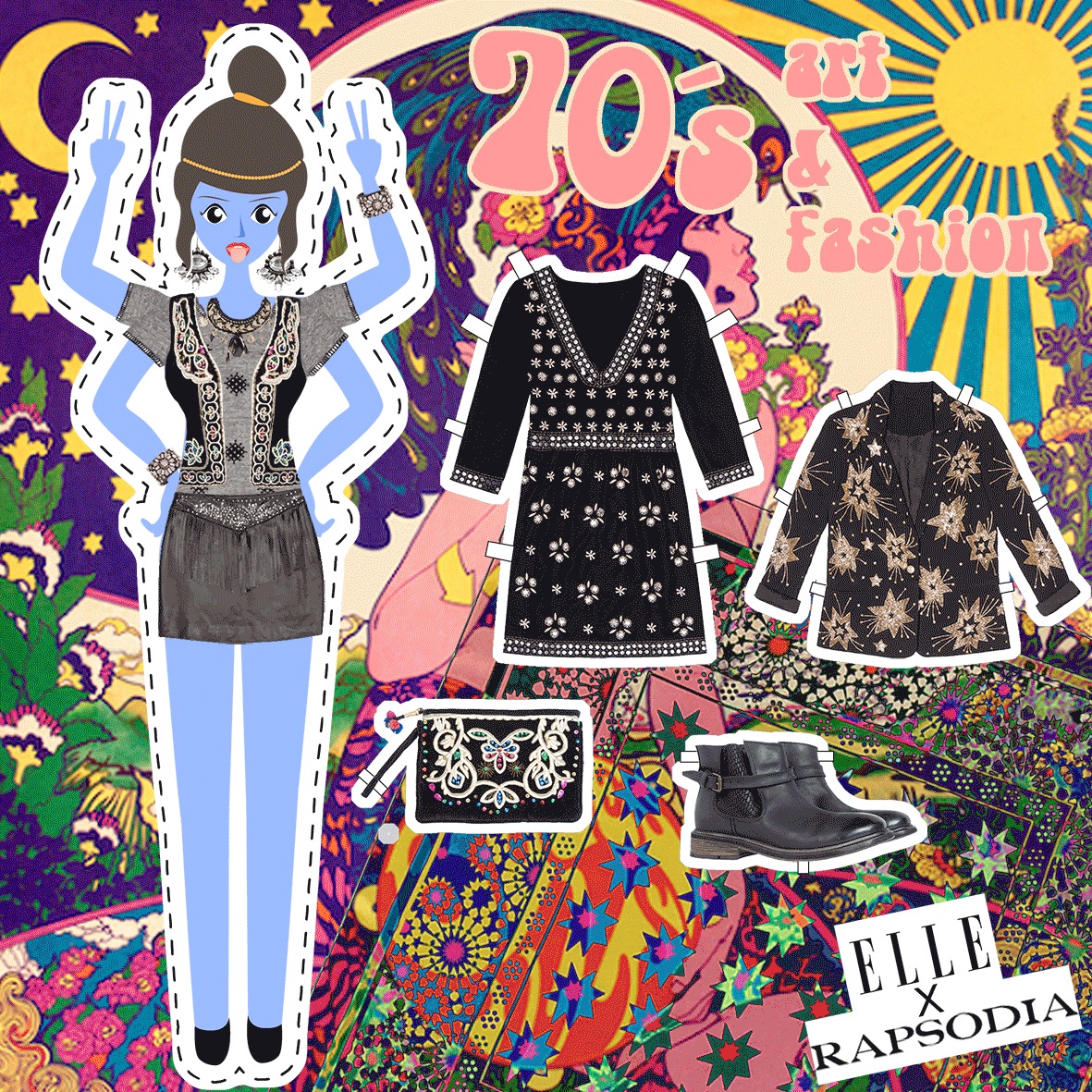 Winner of ELLE x Rapsodia Art Contest